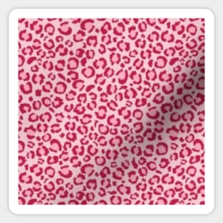 Pink Leopard Sticker